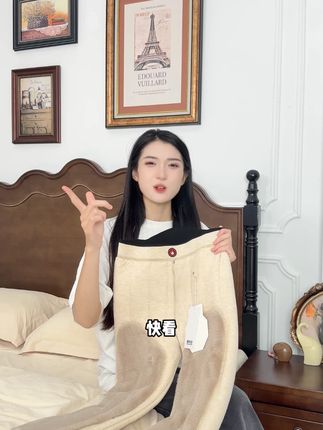 秋冬穿这条羊毛裤,真的超舒服,不臃肿好看还保暖 #羊毛裤 #柔软亲肤 #好看保暖