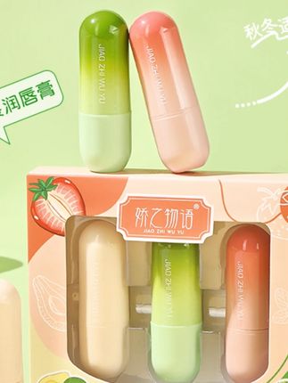 【三支装】娇之物语保湿润唇膏干裂嘴巴起皮滋润保湿口红打底无色#润唇膏 #娇之物语 #保湿唇膏 #干裂嘴巴救星 #口红打底