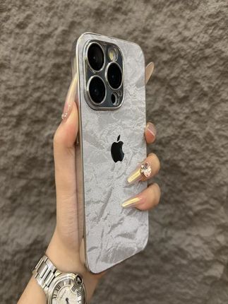 图拉斯绒布款电镀边适用苹果16promax手机壳高级感iPhone15带镜头膜14硬#数码 #数码科技 #数码推荐