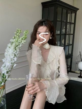 秋季上衣套装衬衫法式女装洋气网红时尚套装 #衬衫 #韩系穿搭 #网红 #法式浪漫 #ootd穿搭