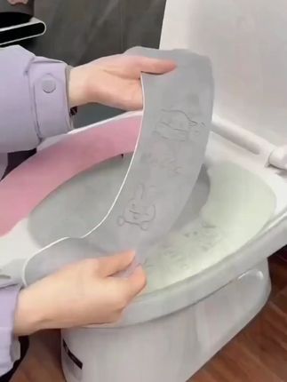 马桶坐垫家用马桶贴坐便器垫圈坐便套防水夏春秋冬季四季子套粘贴 #可拆卸马桶垫 #好物推荐 #马桶盖坐便圈 #马桶垫 #家居用品