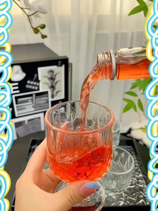 小众高颜值彩色玻璃高脚杯子香槟杯葡萄酒杯ins饮品杯#高颜值杯子 #彩色玻璃杯 #香槟杯 #葡萄酒杯 #爆款热卖中
