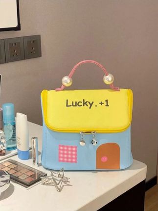 谁能拒绝一个这么可爱的小房子化妆包呀!这也太能装了吧!#包包推荐  #种草 #化妆包 #化妆包推荐 #化妆包大容量高颜值