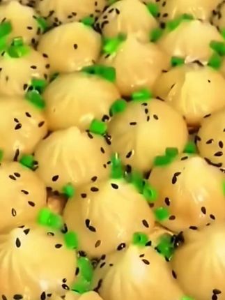 皇家小虎拇指生煎包特色小吃冷冻迷你小包子速食早餐半成品小笼包#拇指生煎包 #生煎包 #速食早餐 #小笼包 #生煎包