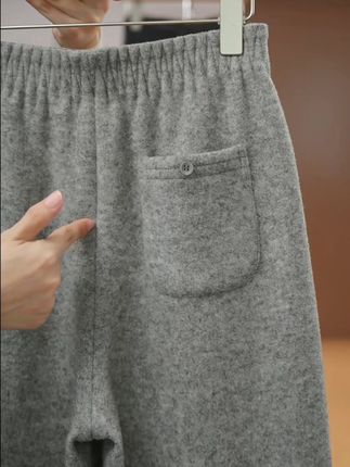 人生建议!少穿牛仔裤多穿舒服的羊毛裤 #百搭裤子 #显高显瘦显腿长 #冬款裤子 #加厚不加绒 #精致女人必备