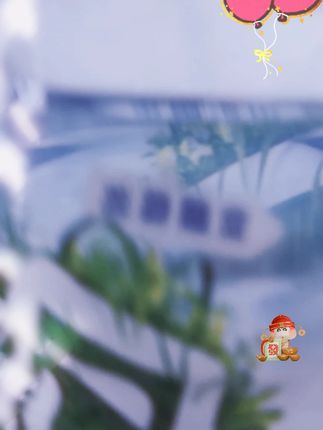 未来发饰 夏季新款“紫荆花”高级感轻奢高弹力闪钻欧根纱花朵发圈