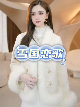 狐狸毛宫廷名媛风气质优雅外套#秋冬新款 #外套 #轻奢女装 #名媛风 #时髦精的冬天这样穿