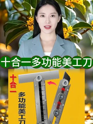 #不锈钢美工刀#美工刀#多功能美工刀#实用工具 #超便宜超划 一把全钢刀外加10个刀片, 一夜之间呢就降到了3块9毛9,这个呢原来都是卖29的,现在厂家搬仓库清出300多单了,抢完就下架了,全钢的刀架,一体成型的做工,质感非常的好,加厚不锈钢的刀柄,使用力度更足,头部既是一把螺丝刀, 还可以撬各种密封盖,尾部是一个开瓶器,侧面还是一把短尺,同时还是一个多型号的六角扳手旋钮,刀片非常的锋利,们赶紧点击一下链接 看看还有没有,没有的话就说明没有了,有的话就赶紧抢上一单 #不锈钢美工刀 #美工刀 #多功能美工刀 #实用工具 #超便宜超划算