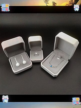 首饰盒/箱 高档绒布项链盒饰品礼品盒包装盒植绒吊坠盒情人节礼物首饰盒/箱 高档绒布项链盒饰品礼品盒包装盒植绒吊坠盒情人节礼物