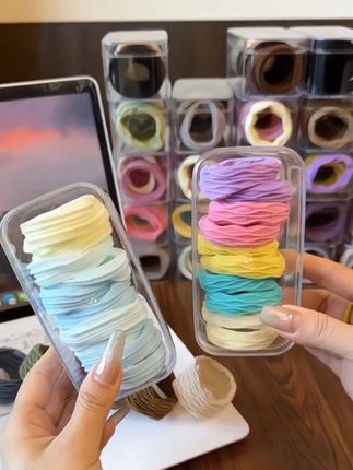 试试就上瘾!这种神仙发绳,买到就是赚到!#高弹力发圈 #仙女必备  #头饰发饰 #面膜发圈  #发圈头绳