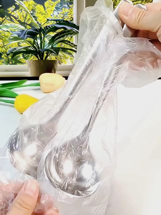 长柄大汤勺,304不锈钢材质,加厚加深的勺头,整体打磨光滑圆润 #汤勺 #不锈钢勺子 #勺子 #餐具 #厨房好物 304不锈钢汤勺长柄勺家用喝汤勺粥勺汤匙拉面加深韩式勺子大调羹