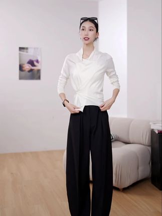 HS | 我们开播啦 #早秋不费力显贵穿搭#穿搭分享#ootd#毛衣#秋季搭配