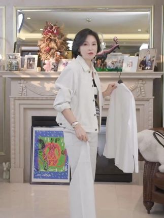 我是摩羯牛仔世家 美国康龙汉麻棉YKK拉链休闲百搭阔腿直筒裤#显瘦穿搭 #穿出高级感 #时髦精 #显瘦显高 #三妈的穿搭