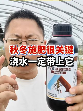 正品根腐抑制剂,黑根烂根试试这个配方-好使