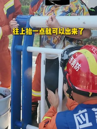 阿姨:这次还是围栏动的脚,不怪我!(吴羽)#消防员
