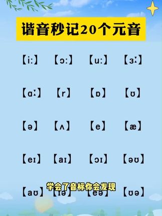 学音标小技巧,过目不忘。#音标#自然拼读#小学英语 #英语启蒙