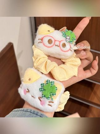 四叶草幸运小猫发圈发绳可爱卡通表情猫咪皮筋学生丸子头头绳礼物#四叶草发圈 #小猫发圈 #可爱发绳 #学生头绳 #发圈推荐
