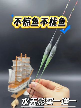 买一送一,水无影夜钓漂 #水无影夜光漂 #水无影电子漂 #夜钓 #浮漂鱼漂