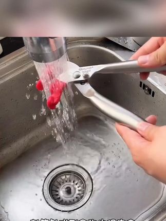 虎晏304不锈钢鹰嘴防烫夹防滑取碗夹砂锅取碗器夹盘子神器防烫
