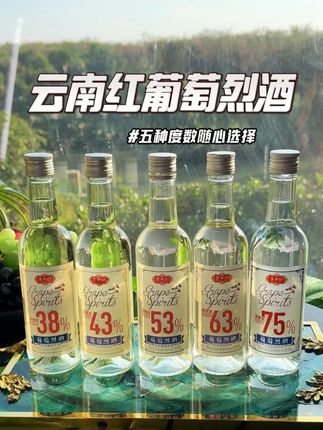 喝腻了白酒的兄弟真的可以来试试这个云南红的葡萄烈酒,它有5种度数选择,纯饮或者作为调酒搭配都很惬意!!!##云南红 #云南红酒庄 #夏日饮品 #好喝不贵