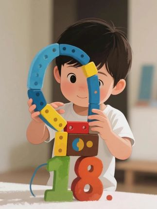 数字变身合体机器人,孩子太喜欢了,可以单独变成一个个数字,也可以合体变成一个机器人#数字认知