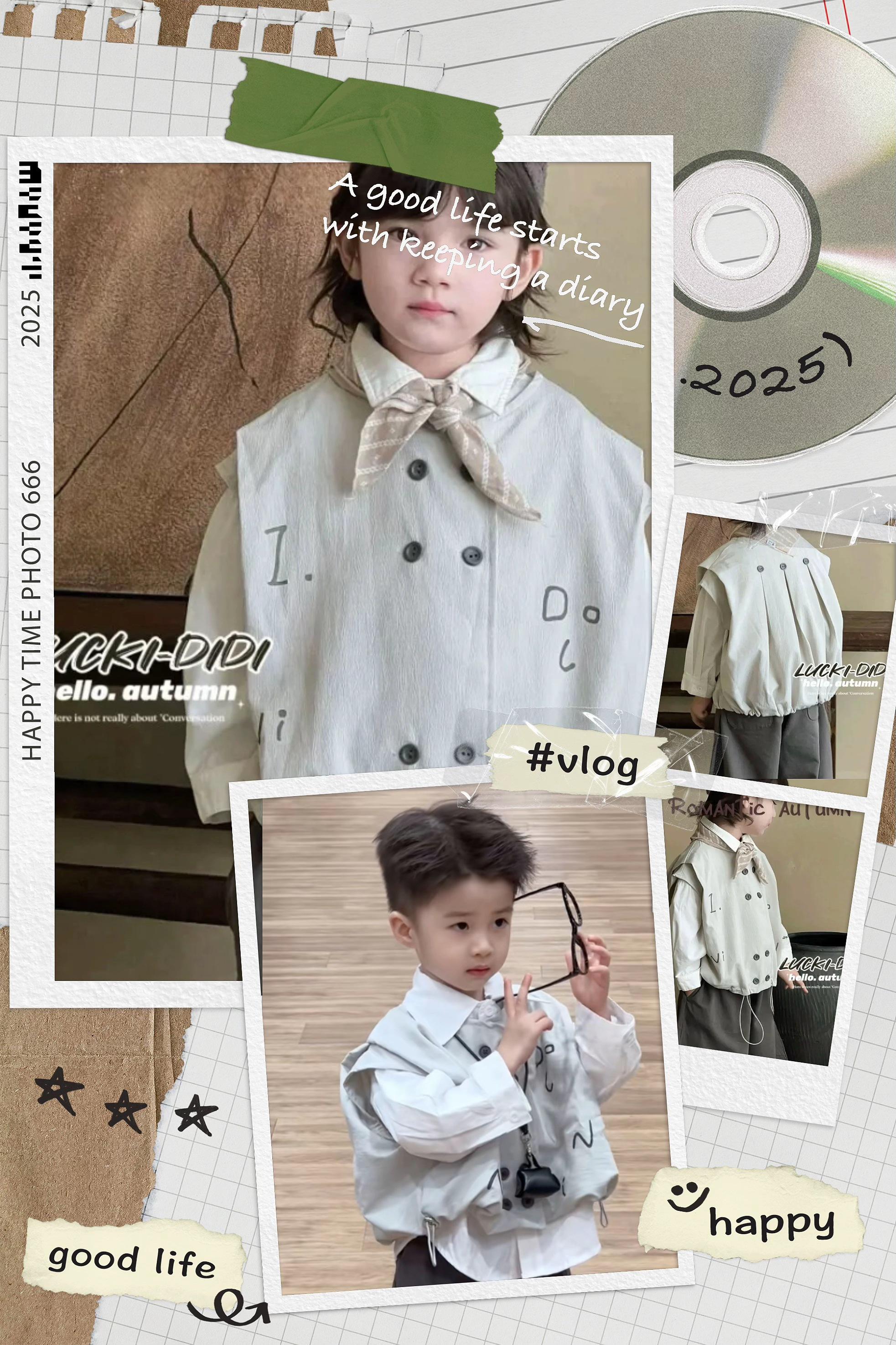 儿子的幼儿园穿搭公式来了~ 实穿又洋气 爱了爱了#萌娃穿搭 #幼儿园穿搭 #男生秋日有效穿搭 #高品质童装 #韩系穿搭
