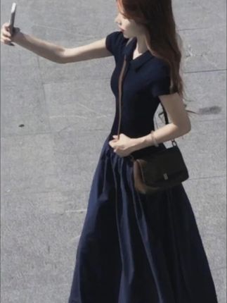 #印花工装阔腿裤