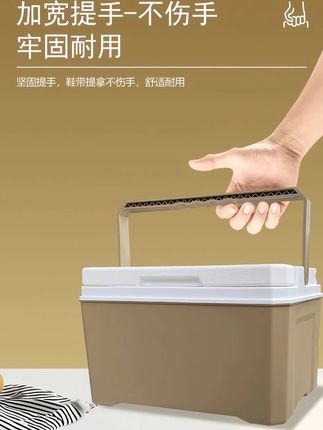 环保升级保温箱车载便携式商用冷藏箱户外露营冰桶摆摊持久保温 #户外 #在山野 #保温箱 户外环保保温箱,持久保温,便携环保!