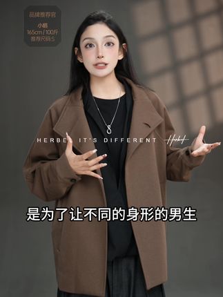 黑白男装 新款立领雅丹风夹克外套 #时尚 #男装 #雅丹风 #夹克外套 #高级感穿搭