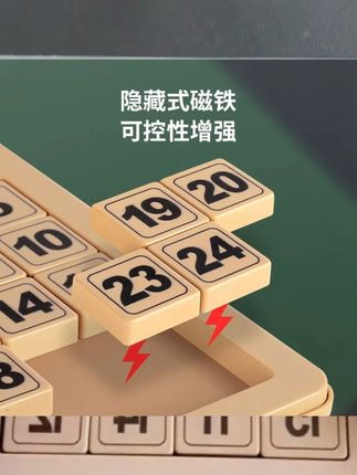 数字华容道三国#早教益智启蒙 #益智玩具 #思维训练 #数字华容道 #动手动脑