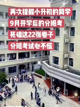 只要死磕这22张卷子,新初一的分班考试就像翻书抄答案#小升初 #分班考试 #七年级 #暑假充电计划
