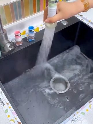 水龙头过滤花洒,增压防水溅,再也不怕洗菜洗碗溅的到处都是,方便好用防溅水龙头