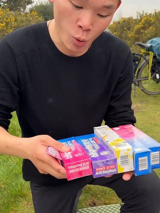 湖远行推荐冰泉口香糖牙膏,拍一到手七支#湖远行#湖远行的环球梦#湖远行的环球之旅#牙膏