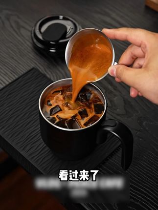 316双层真空不锈钢马克杯你值得拥有 #麦田的芽 #马克杯 #不锈钢马克杯