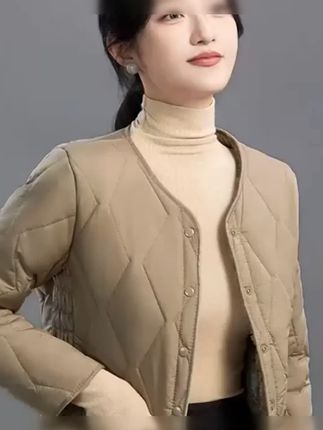 冬季加绒加厚棉衣女2025新款时尚防寒保暖修身外套棉服新款爆款 #新款 #棉服 #加绒
