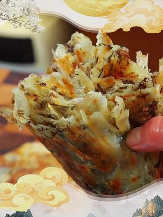 美粮坊锅盔梅干菜猪肉早餐冷冻可煎可烤速食好吃方便早餐上班族#梅干菜锅盔 #梅干菜烧饼