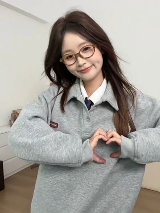 Polo卫衣才是秋冬穿搭的最终归宿。#ootd穿搭  #polo  #男友风 #beetletown