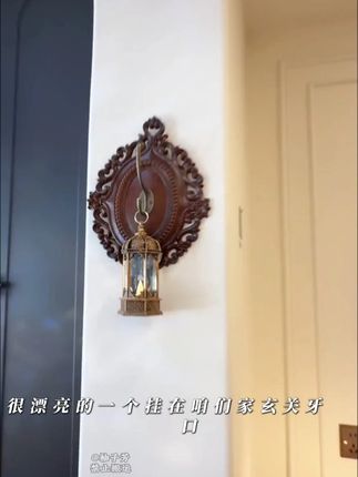 法式浮雕装饰壁灯客厅墙壁挂件复古工艺品高级摆件#摆件 #软装搭配 #法式风格 #壁灯