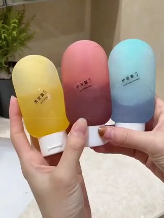 分装瓶就选这种大瓶口的,好用又方便 #分装瓶  #旅行必备