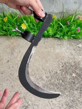 锰钢槟郎刀农用工具割草镰刀高空专用割香椿割香蕉割椰子镰刀刀头#槟郎刀 #锰钢镰刀 #镰刀刀头 #农用镰刀 #割草镰刀