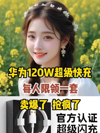 宝宝们,#120瓦超级闪充 智能芯片,低温快充#超级快充 安卓全系列手机都可以用的#充电器 #好物推荐 #闪充