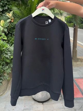 斐暖科技卫衣上身保暖舒服, 正黑色高级不过时#斐乐#上新了在抖音#穿出高级感#百搭上衣#男装搭配分享