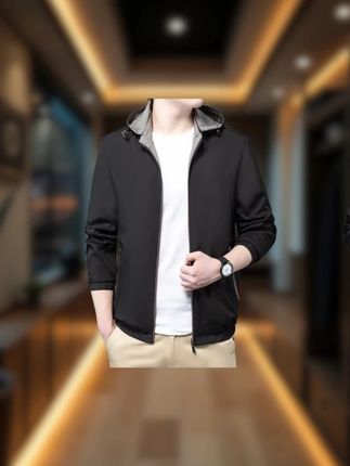 纯色连帽可拆卸夹克 #夹克 #纯色 #连帽 #外套 #新款