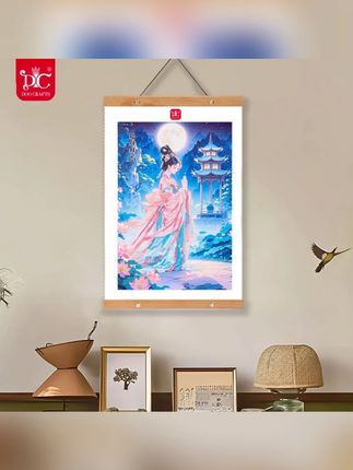 DC蒂彩【四大美女】钻石画手工DIY女神装饰画礼物客厅摆台挂轴摆件#钻石画 #钻石画手工 #装饰画 #装饰画推荐 #装饰画摆件