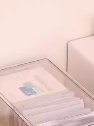 抽屉式面膜收纳盒桌面透明化妆品杂物收纳盒亚克力收纳盒收纳筐#面膜收纳盒 #抽屉式收纳 #化妆品收纳 #桌面收纳 #亚克力收纳盒