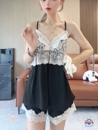 这套睡衣真的太好穿了,巨舒服凉快透气不闷热!面料柔软亲肤不起球不变形!版型宽松不挑人,真的很喜欢!#睡衣家居服 #睡衣 #家居服 #面料柔软舒适