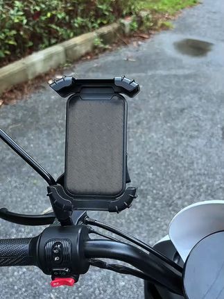 电动车摩托车骑行手机导航支架代驾外卖骑手专用手机架防抖牢固款#骑行手机支架 #防抖手机架 #电动车配件 #摩托车配件 #导航支架