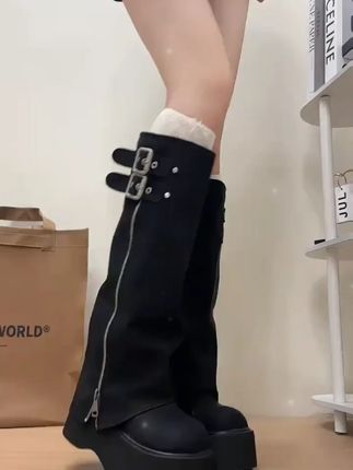 这个裤管靴想帅死谁!怒增7cm