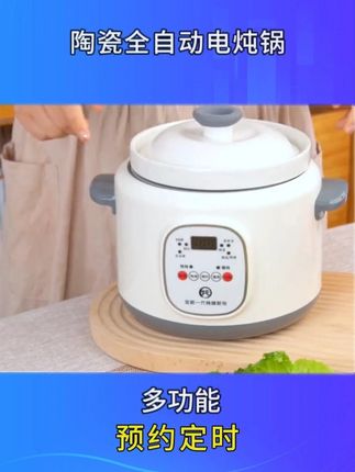 陶瓷全自动电炖锅家用煲汤锅多功能电用砂锅燕窝炖盅快炖煮粥神器