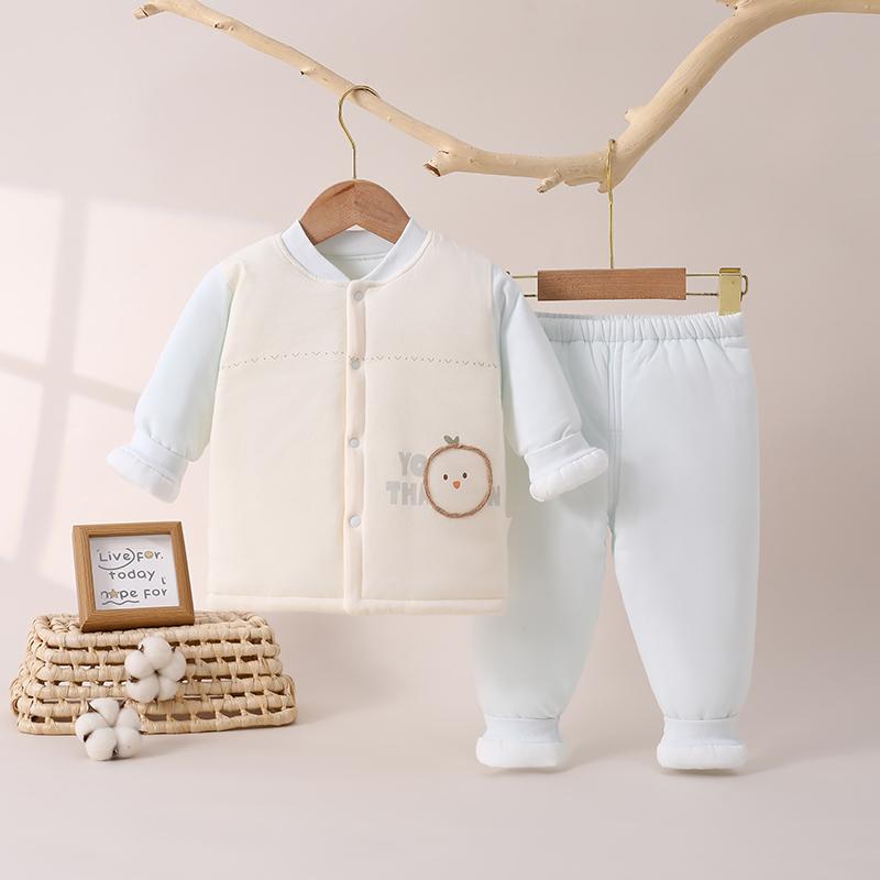 #婴幼儿服饰 #每日童装穿搭分享 #高品质童装 #童装厂家直供 #儿童服装 120克无骨棉衣套装